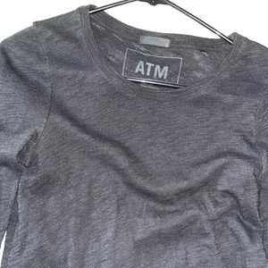 ATM black long sleeve shirt (never used )